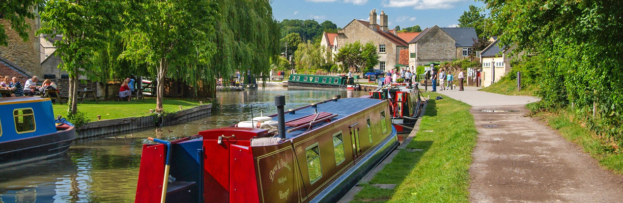 Kennet and Avon Canal at Bradford on Avon